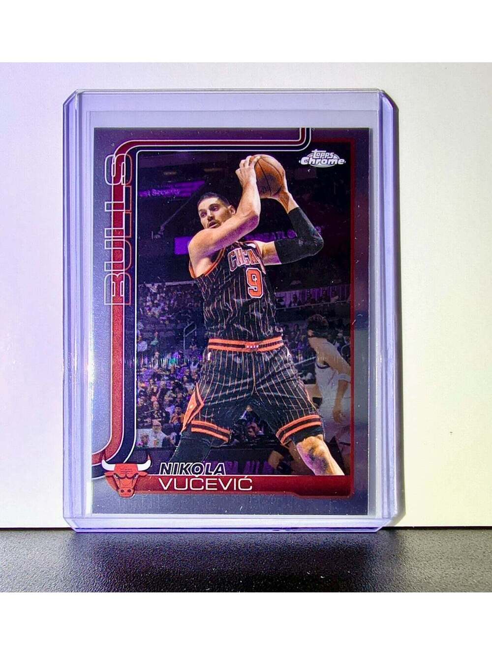 Nikola Vučević 2025-26 NBA Topps Chrome Update #78 Basketball Card Chicago Bulls